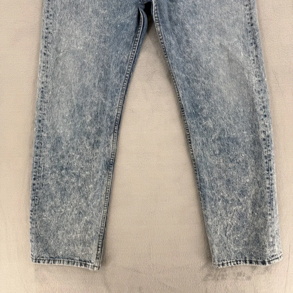Vintage Levis 501 Acid Wash Jeans Mens 34x30 Made in USA Button Fly Blue Denim